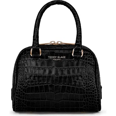 Teddy Blake Jasmine Croco 7" In Black