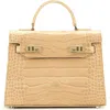 Teddy Blake Kim Croco 11" In Beige/khaki