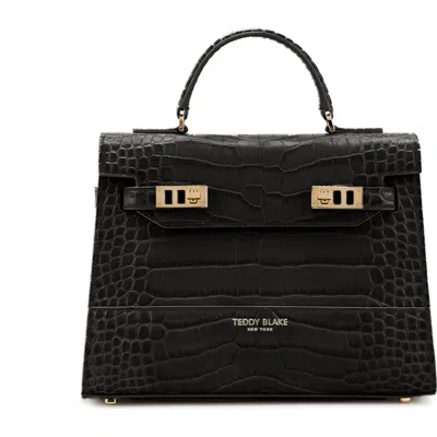 Teddy Blake Kim Croco 11" In Black