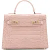 Teddy Blake Kim Croco 11" In Croco Pink