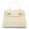 Teddy Blake Kim Croco 14" In Beige