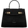 Teddy Blake Kim Croco 14" In Black