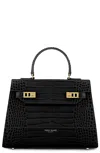 Teddy Blake Kim Croco 14" In Black