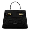 Teddy Blake Kim Croco 14" In Black
