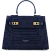 Teddy Blake Kim Croco 14" In Dark Blue