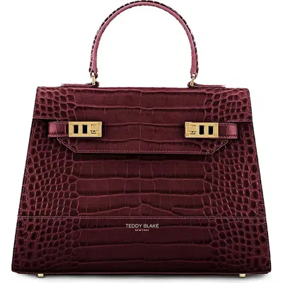 Teddy Blake Kim Croco 14" In Red
