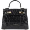Teddy Blake Kim Croco 9" In Black