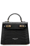 Teddy Blake Kim Croco 9" In Black