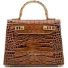 Teddy Blake Kim Croco 9" In Croco Brown