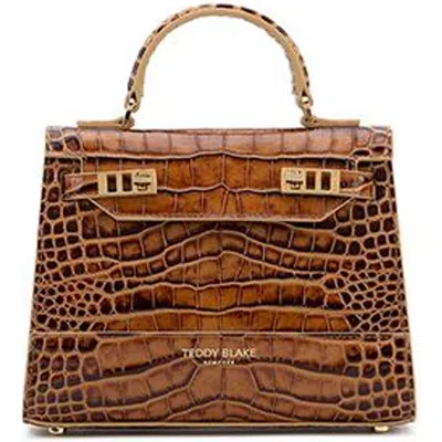 Teddy Blake Kim Croco 9" In Croco Brown