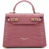 Teddy Blake Kim Croco 9" In Pink