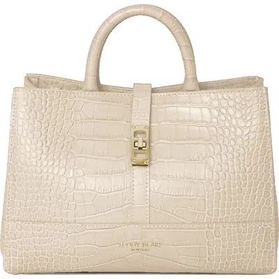 Teddy Blake Lola Croco 10" In Ivory