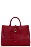 Teddy Blake Lola Croco 12" In Darkred