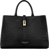 Teddy Blake Lola Croco 15" In Black/red