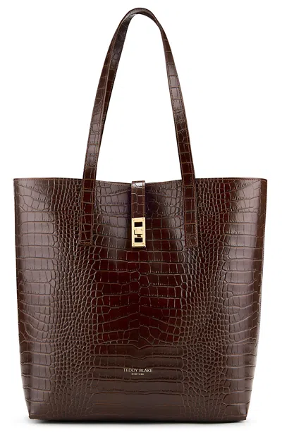 Teddy Blake Nina Croco 12" In Brown