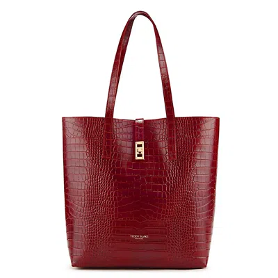 Teddy Blake Nina Croco 12" In Darkred