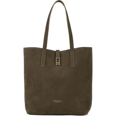 Teddy Blake Nina Suede 12" In Dark Olive