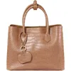 Teddy Blake Vanessa Croco 12" In Darkblush