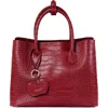 Teddy Blake Vanessa Croco 12" In Darkred