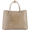 Teddy Blake Vanessa Croco 14" In Lightbeige