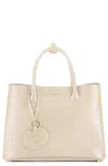 Teddy Blake Vanessa Croco 14" In Cream
