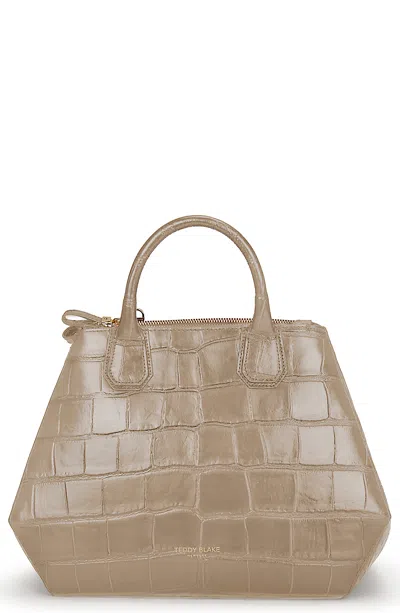 Teddy Blake Vera Croco 14" In Lightbeige