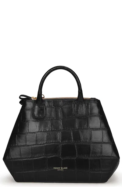 Teddy Blake Vera Croco 14" In Black/red