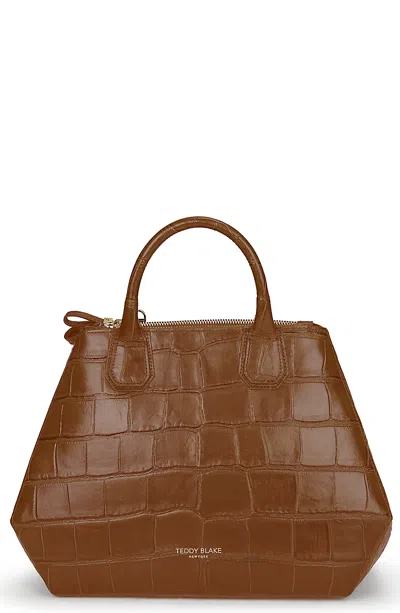 Teddy Blake Vera Croco 14" In Camelbrown