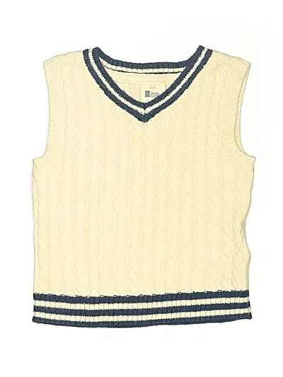 Pre-owned Teddy Boom Babies' Sweater Vest In Yellow