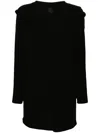 Teddy Cashmere Napoli Cashmere Cardigan In Schwarz