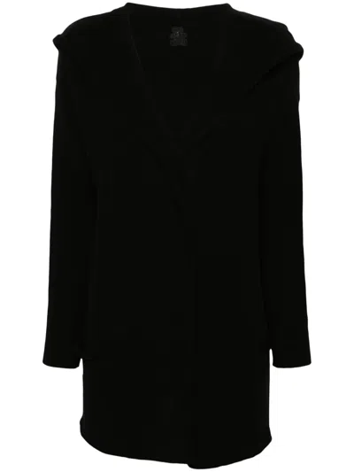 Teddy Cashmere Napoli Cashmere Cardigan In Schwarz