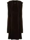 Teddy Cashmere Napoli Coat In Brown