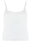 Teddy Cashmere Rapallo Cashmere Top In Blue