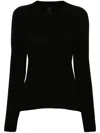 Teddy Cashmere Roma Cashmere Jumper In Black