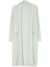 Teddy Cashmere Venezia Cashmere Midi Cardi-coat In Green