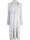 Teddy Cashmere Venzia Open-front Cashmere Cardigan In Blue