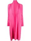 Teddy Cashmere Venzia Open-front Cashmere Cardigan In Pink