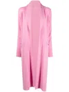 Teddy Cashmere Venzia Open-front Cashmere Cardigan In Pink