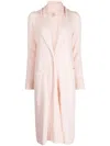 Teddy Cashmere Venzia Open-front Cashmere Cardigan In Pink