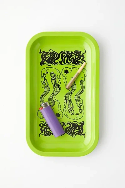 Teddy Fresh Uo Exclusive Rolling Tray In Green At Urban Outfitters