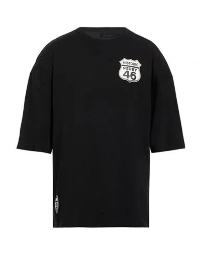 Tee Library Man T-shirt Black Size S Cotton