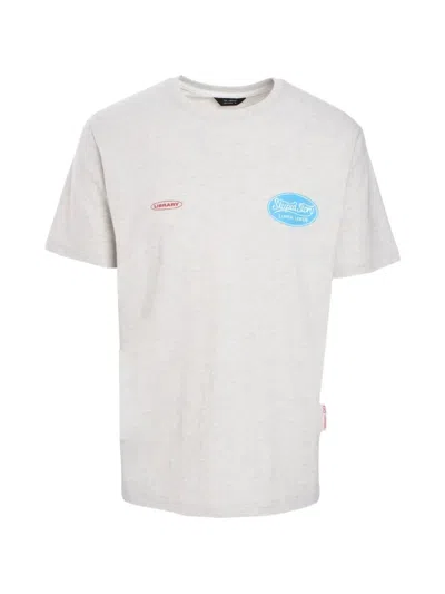 Tee Library Stupid Story Logo-print T-shirt In White