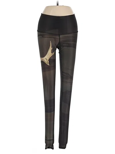 Pre-owned Teeki Active Pants In Black