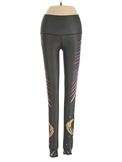 Pre-owned Teeki Active Pants In Green