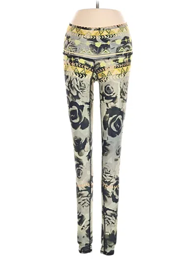Pre-owned Teeki Active Pants In Green