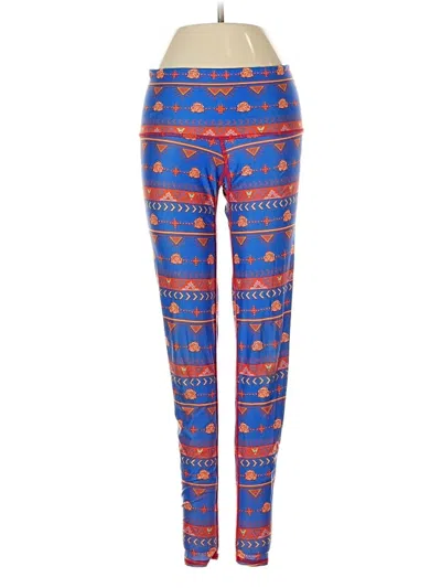 Pre-owned Teeki Leggings In Blue