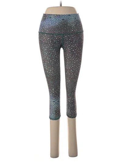 Pre-owned Teeki Yoga Pants In Blue