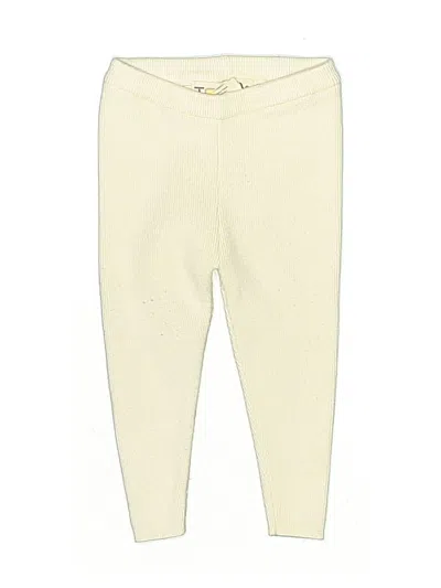 Pre-owned Teela Nyc Babies' Leggings In Ivory