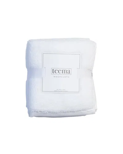 Teema Towels Luxe Set Of 4 Washcloths
