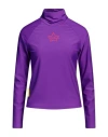 Teen Idol Woman T-shirt Purple Size S Polyester, Lycra